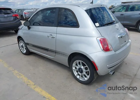 2013 Fiat 500 Pop from USA, damaged, VIN 3C3CFFAR7DT526232